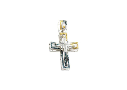 2 Tone Plated | Cross Pendants